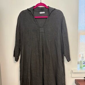 Italian Linen Boho Chic Dress